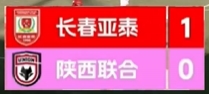 中甲轉播再現(xiàn)重大失誤 比分牌驚現(xiàn)1比-1